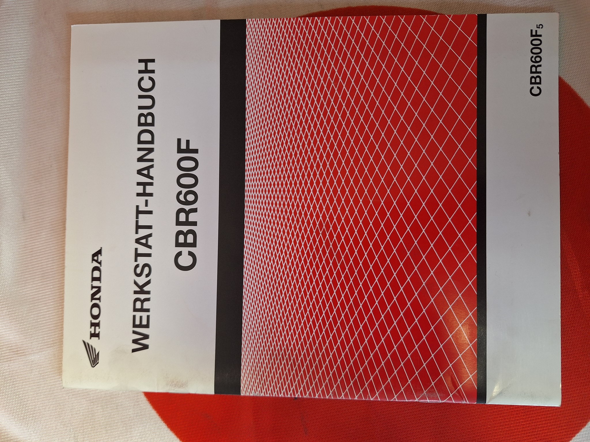 Picture of Werkstatthandbuch Nachtrag Honda  CBR600F